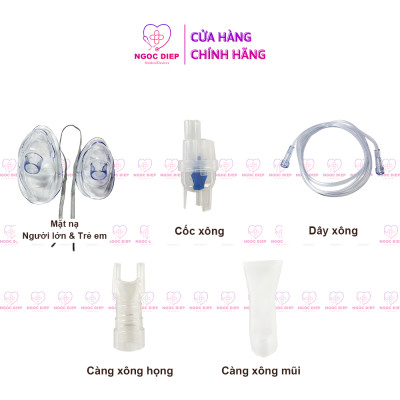 Máy xông khí dung TOBISHI BC68001 - Máy xông mũi họng cho trẻ em, người lớn