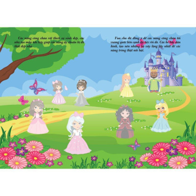 Sách - Bóc Dán Hình Thông Minh - Công Chúa Nhỏ - Little Princess - Tập 2 - Việt Thư