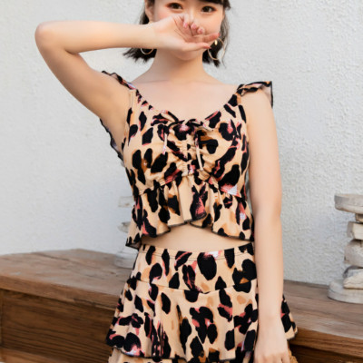 Đồ Bơi Nữ Hai Mảnh Họa Tiết Da Beo ATI07 MayHomes Women Two-Piece Swimwear Like Leopard Print