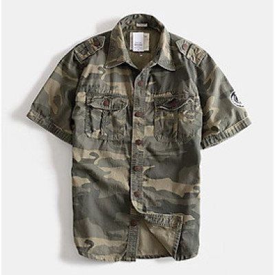 Áo sơ mi aber tay ngắn_cho nam