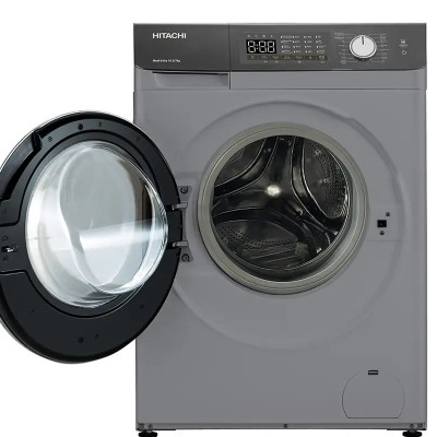Máy giặt lồng ngang Hitachi Inverter 8.5Kg sấy 5Kg BD-D852HVOS - Hàng chính hãng