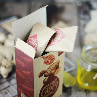 Combo 5 Hộp Mứt Gừng Nướng Mật Ong Hải Long (120g / Hộp)