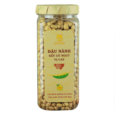 Combo Đậu Nành Sấy Cỏ Ngọt Vị Cay Hải Long (230g) + Hạt Sen Sấy Hải Long (230g)